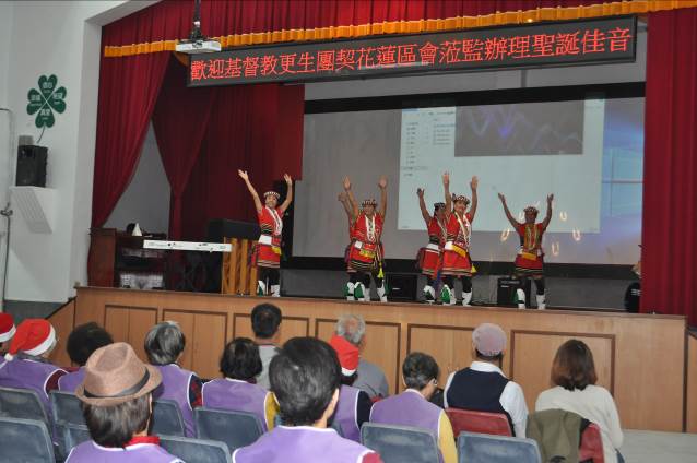 12月20日更生團契蒞監辦理聖誕佳音活動，共160名受刑人參加