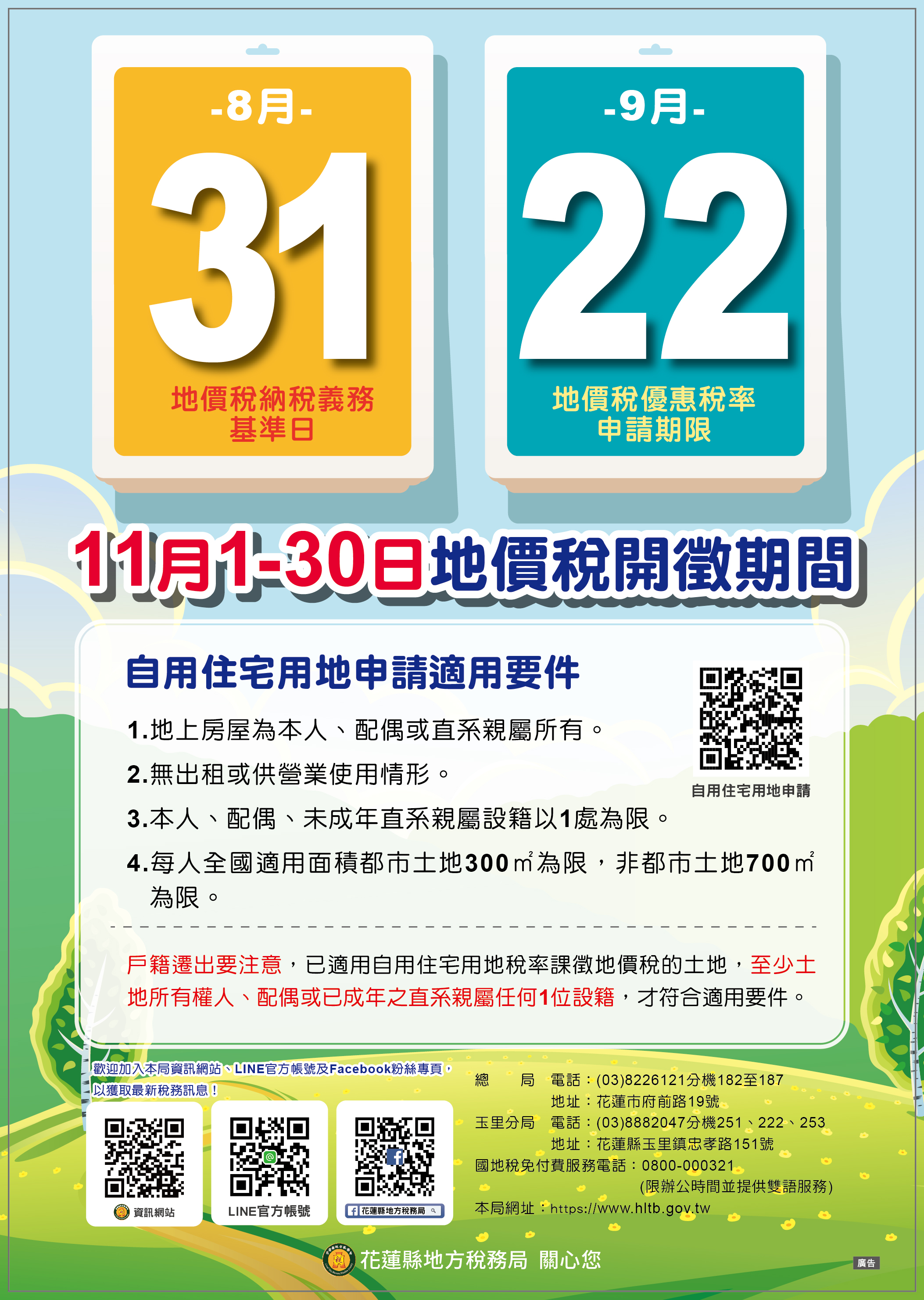地價稅開徵