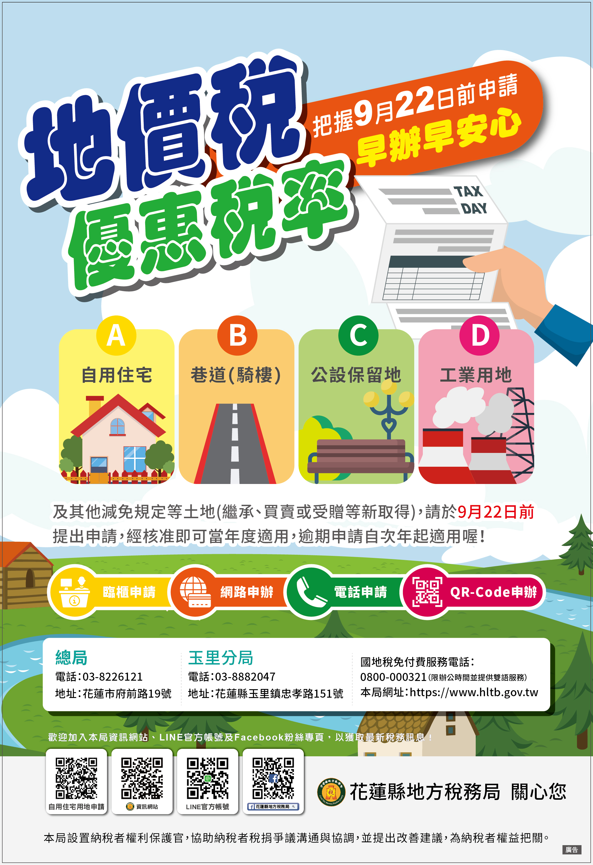 地價稅優惠稅率