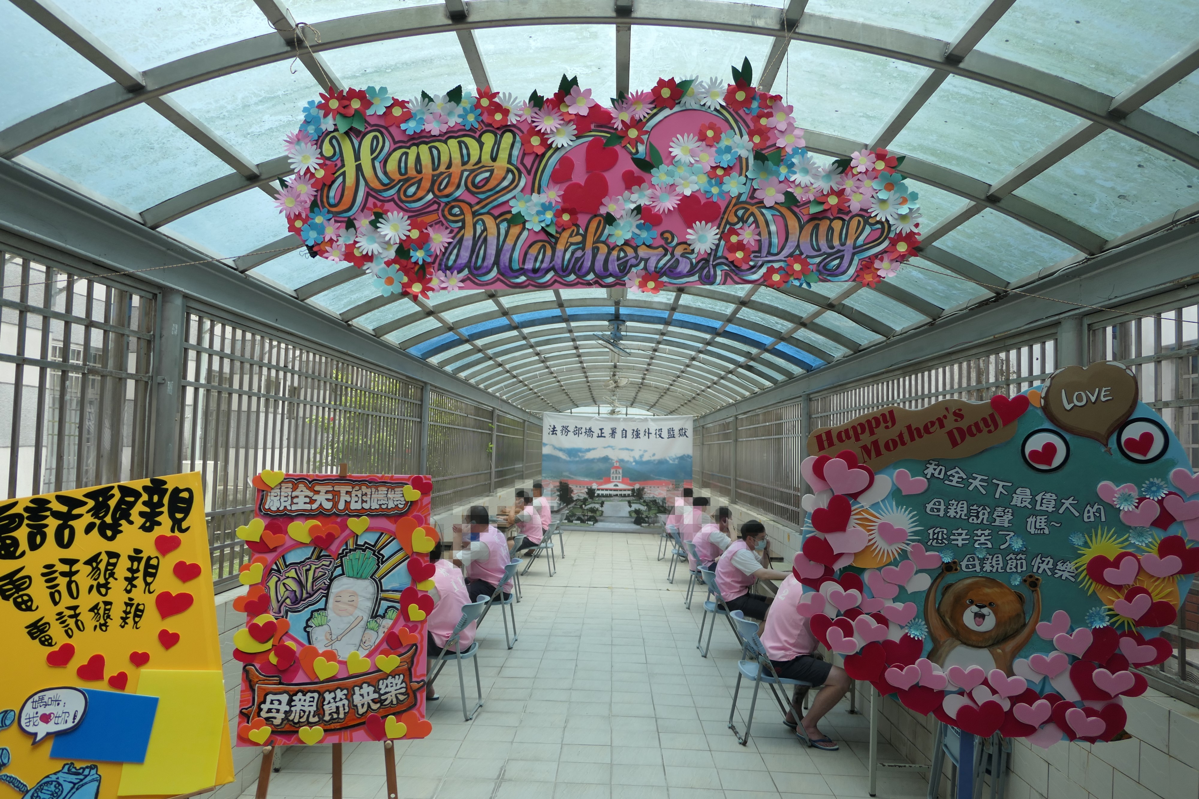 Telephone visit for Mother’s Day