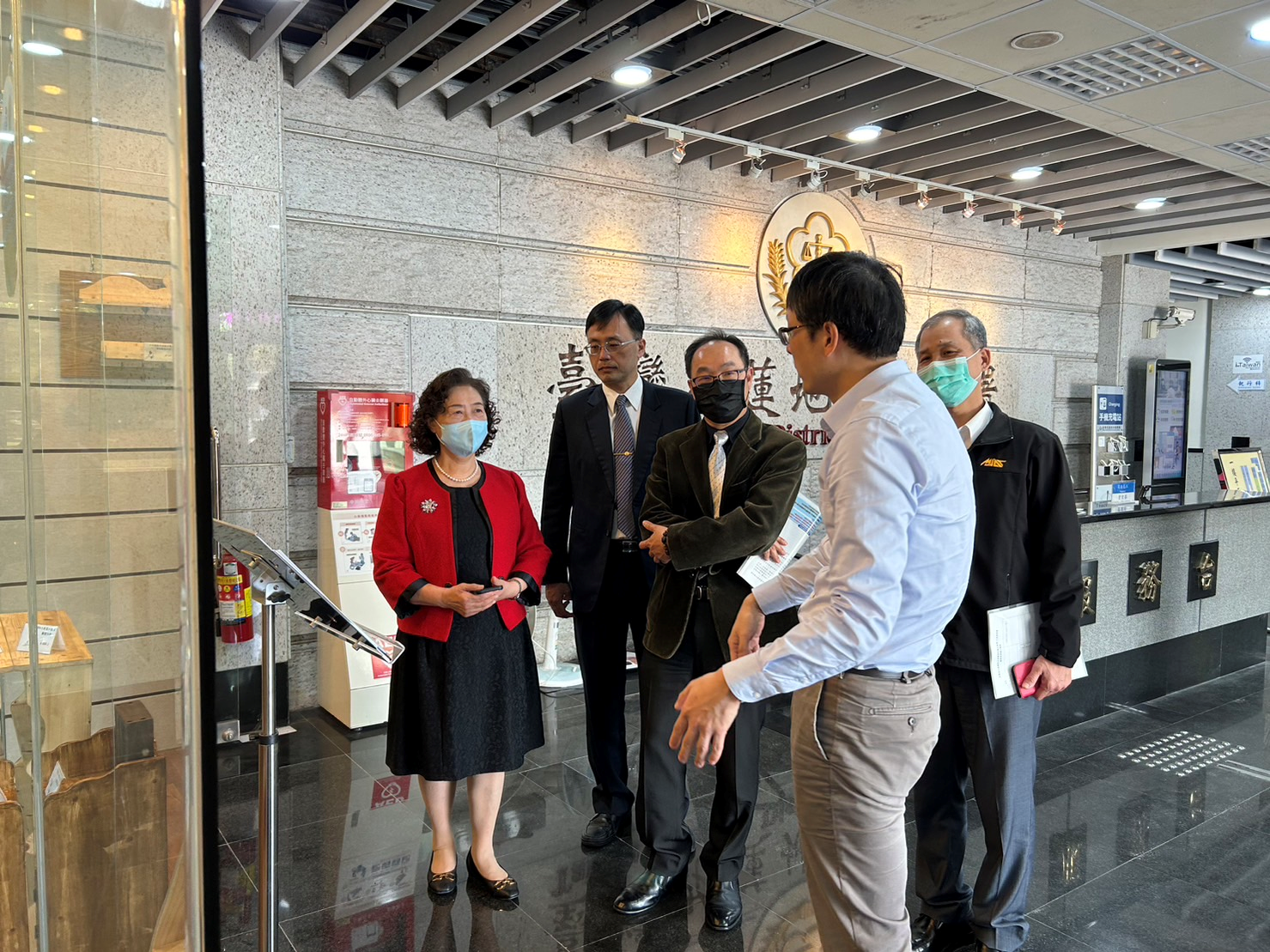 參觀花蓮地檢設置曙光小站