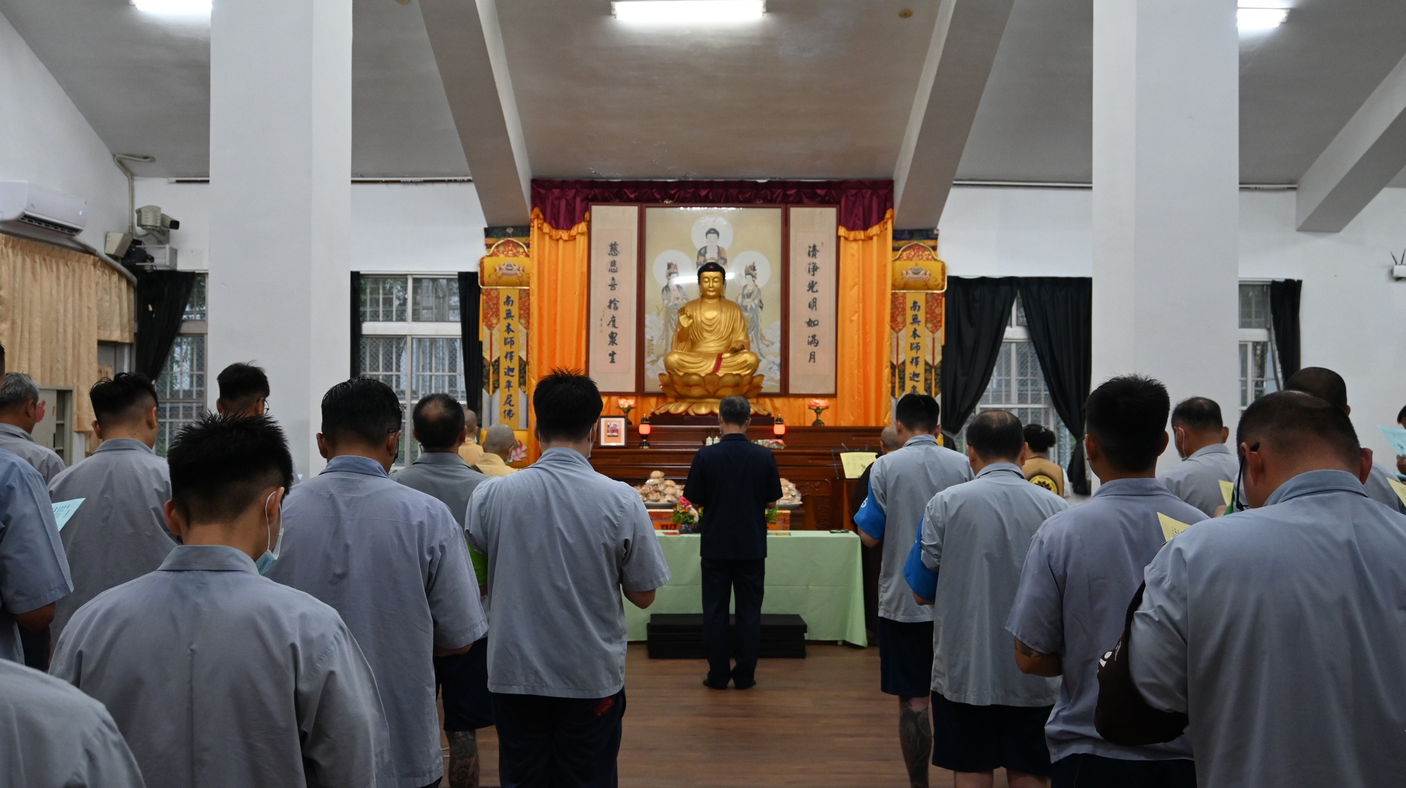 0519彌陀聖寺蒞監辦理雲水浴佛活動