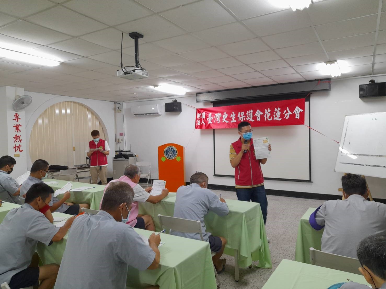 0619更生保護會花蓮分會張維勛個管師蒞監辦理受刑人更生保護宣導