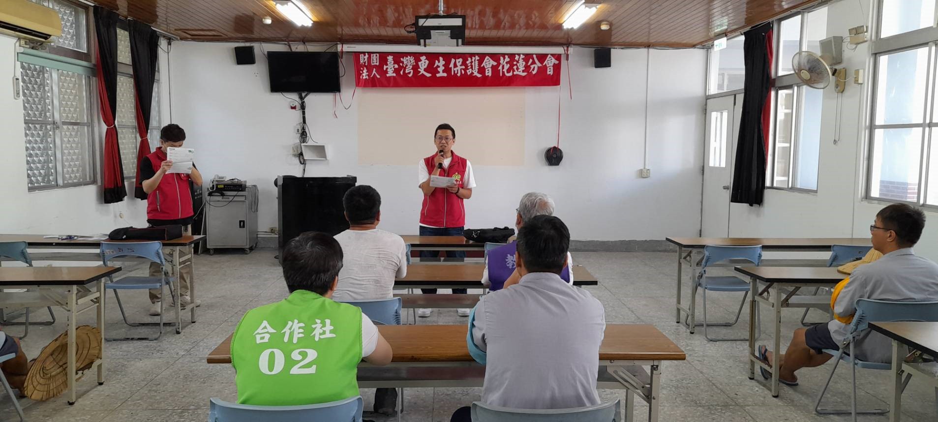 0828更生保護會花蓮分會張維勛個管師蒞監辦理受刑人更生保護宣導