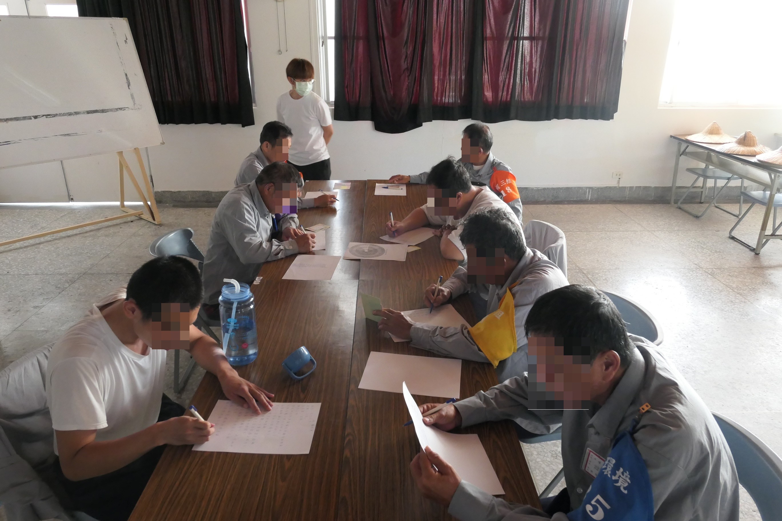 1102心理師於役男訓練班辦理家庭關係探索成長團體輔導課程