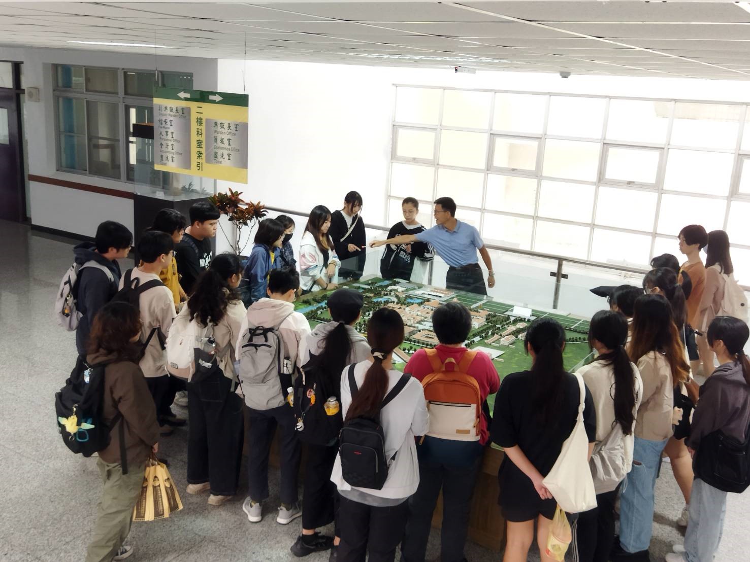 1115國立東華大學社會學系來監參觀