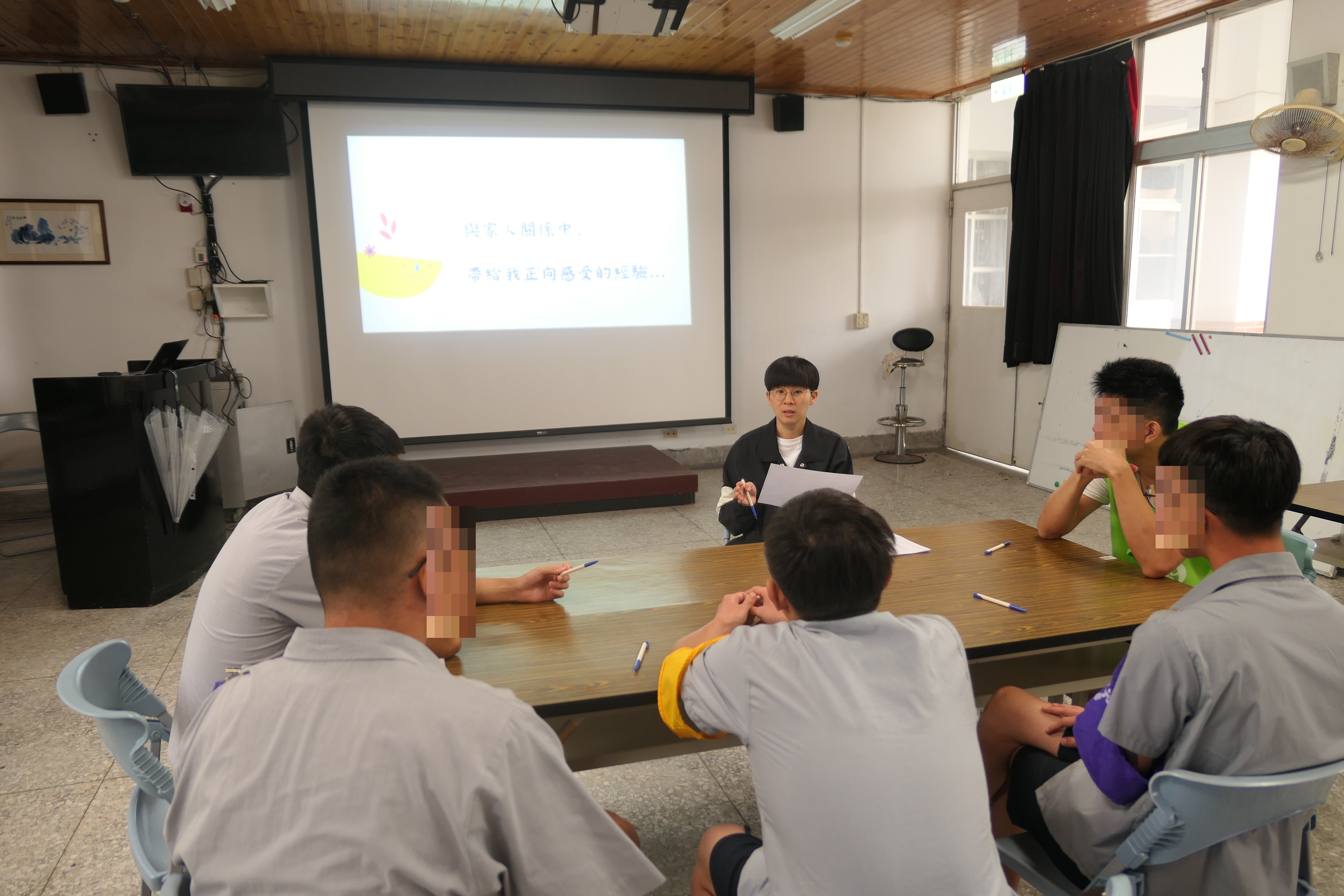 心理師辦理家庭關係探索團體輔導